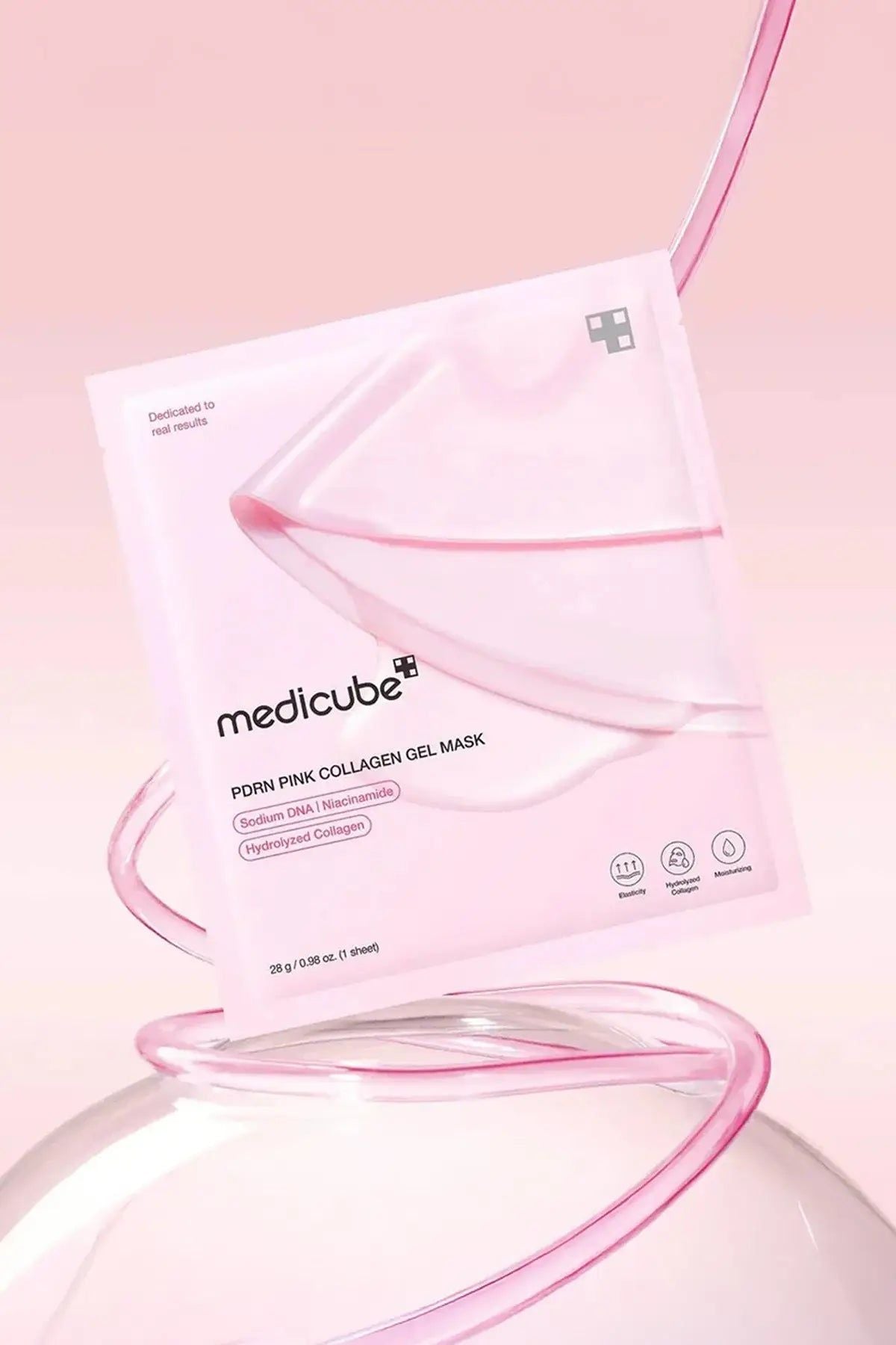 Medicube PDRN Pink Collagen Gel Mask Pack 4 x 28ml