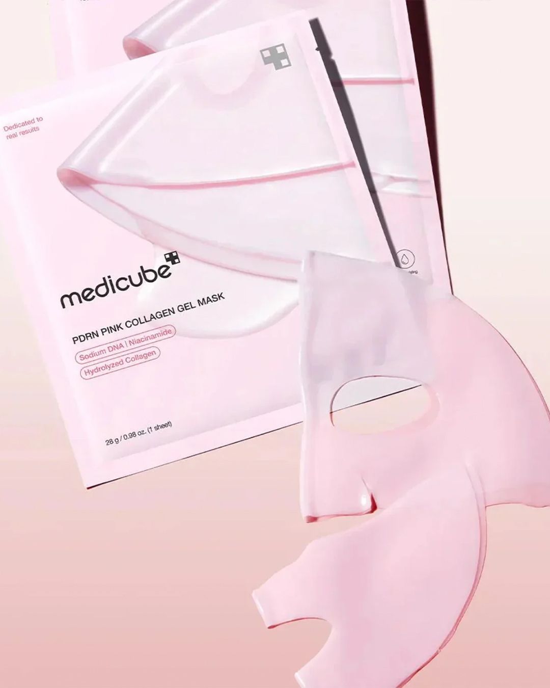 Medicube PDRN Pink Collagen Gel Mask Pack 4 x 28ml