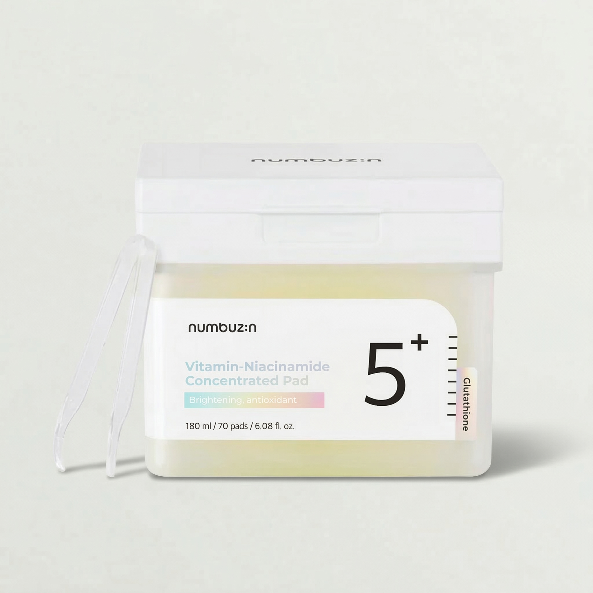 Numbuzin No.5 Vitamin-Niacinamide Concentrated Pads - 70 Pads