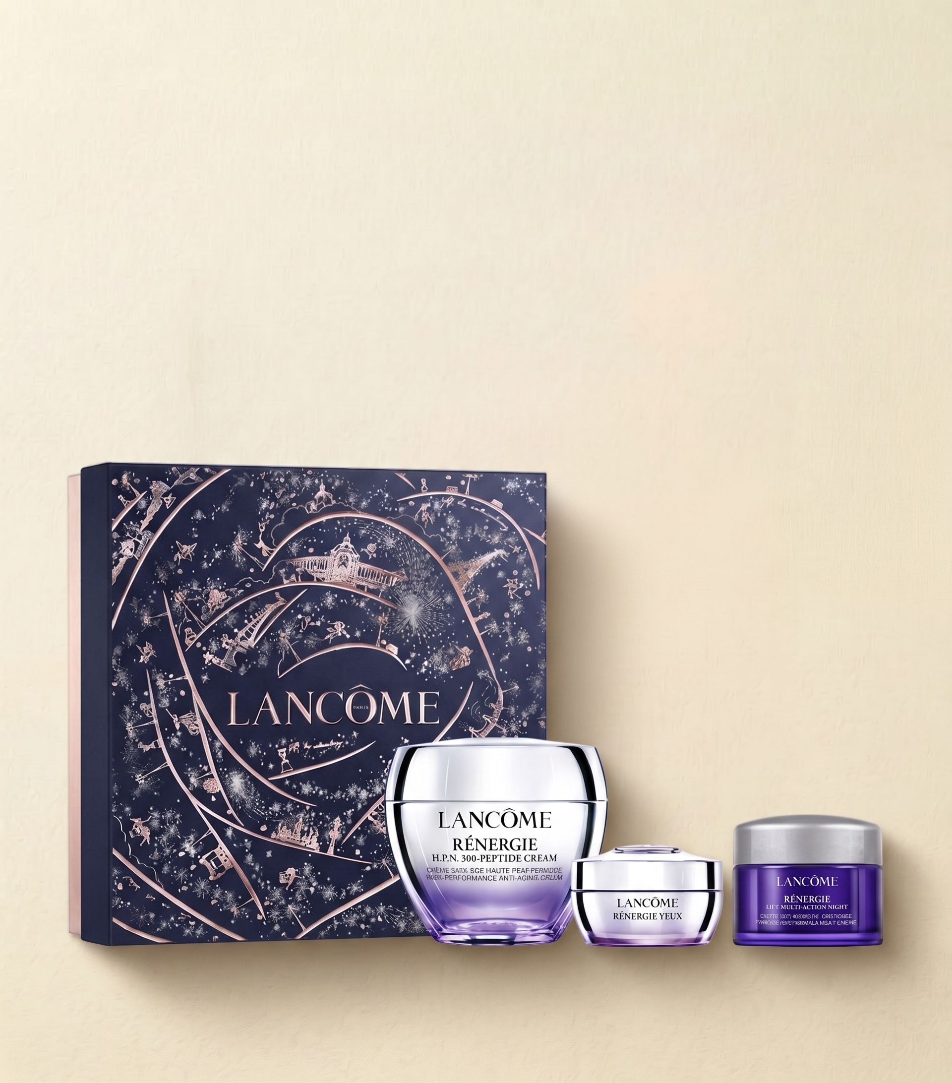 Lancôme Rénergie H.P.N. 300 Peptide Gift Set 50ml Cream + 15ml Eye Cream + 15ml Night Cream