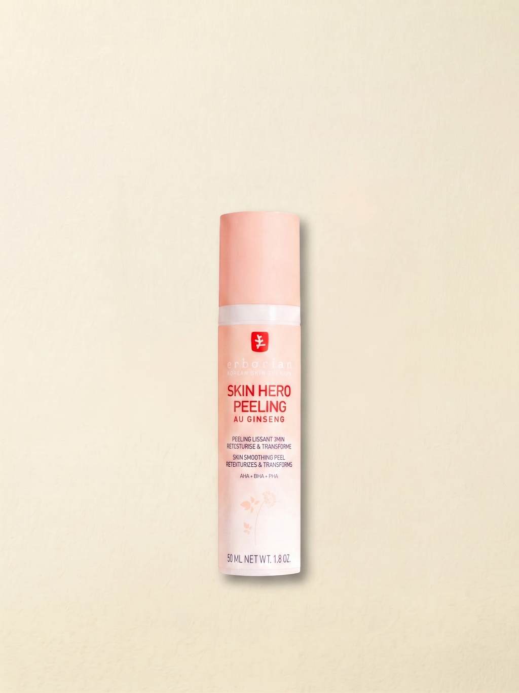 Erborian Skin Hero Peeling 2 Min Smoothing Aha + Bha + Pha Peel 50ml