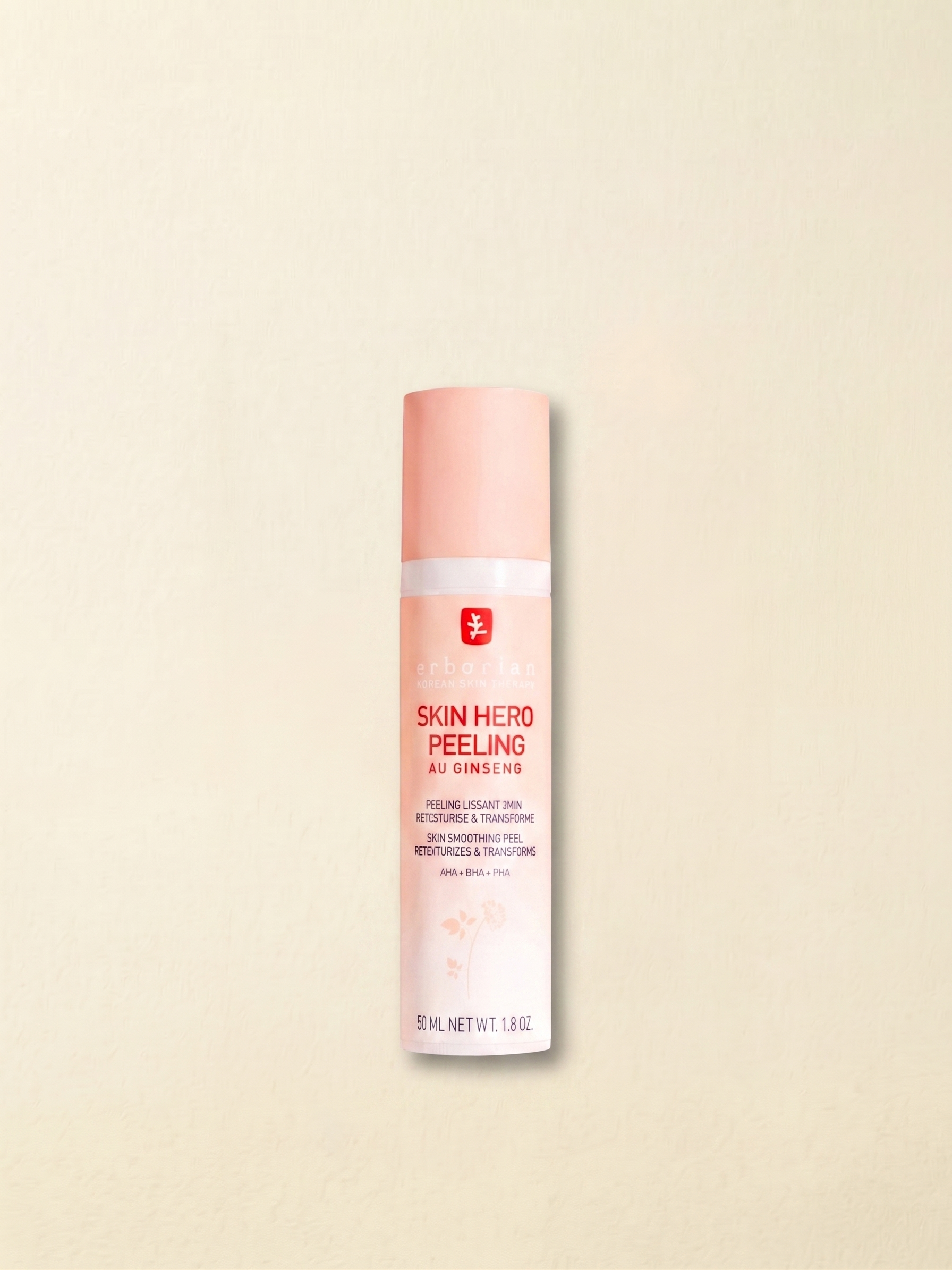Erborian Skin Hero Peeling 2 Min Smoothing Aha + Bha + Pha Peel 50ml