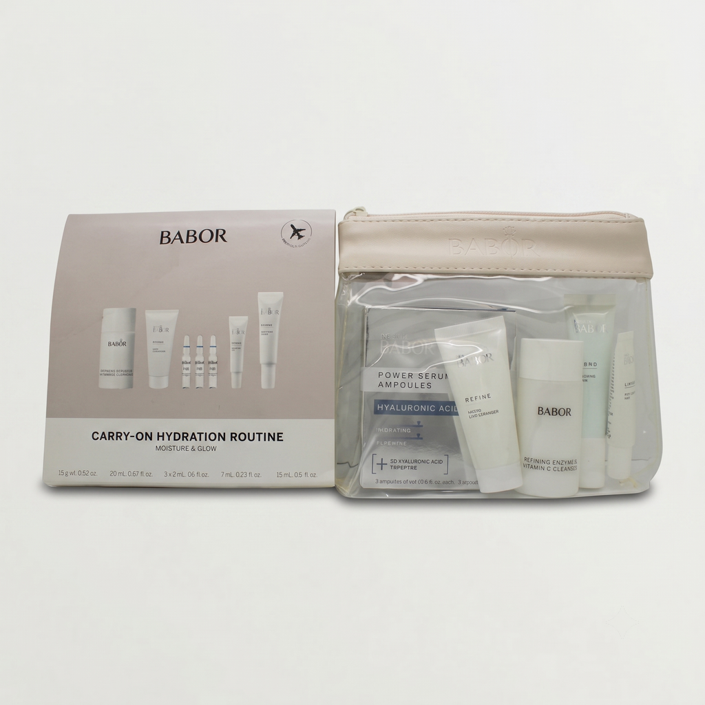 Babor Carry-On Hydration Routine Moisture & Glow Skincare Set